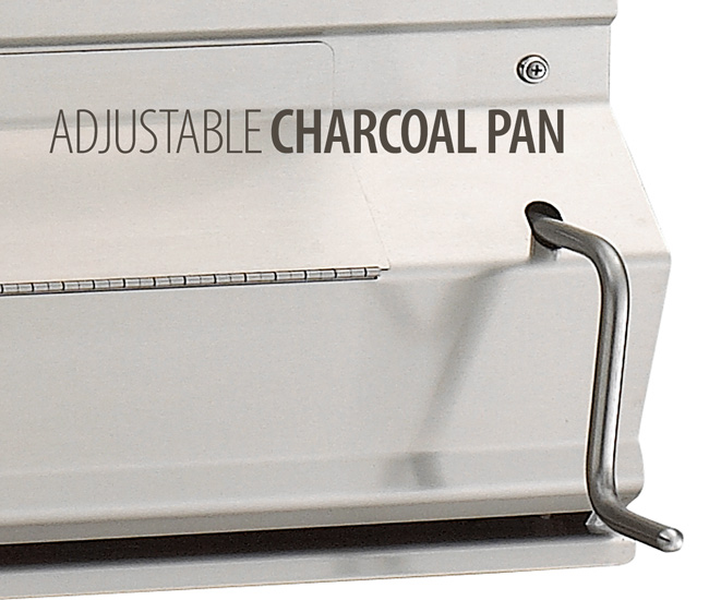 Fire Magic 46-inch Aurora A830i, Gas and Charcoal Combo Grill with Rotisserie | 2-Burner