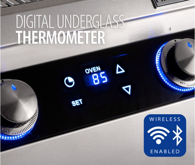 Fire Magic 36-inch Echelon Diamond Built-In Gas Grill with Digital Thermometer | 3 Burners