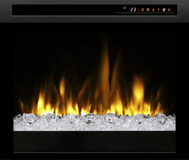 Dimplex Nova 23-inch Plug-in Electric Firebox with Acrylic Ember Media Bed